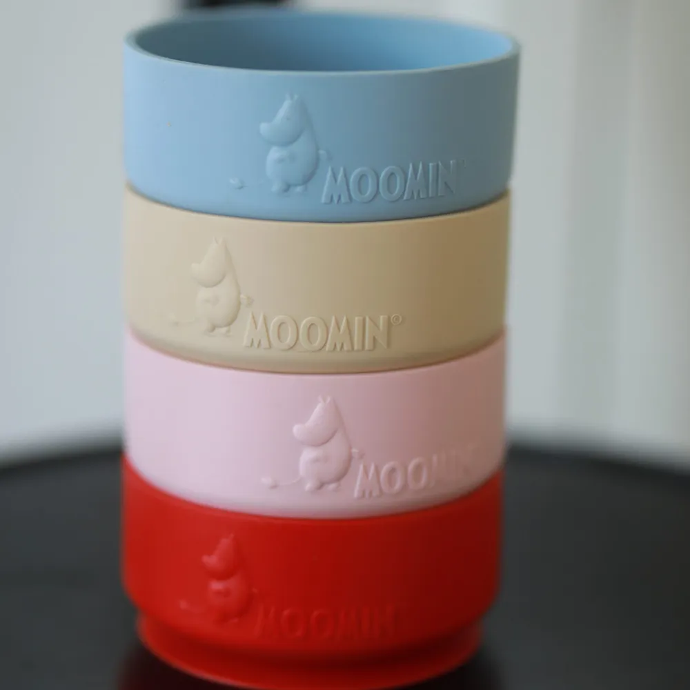 Rätt Start Mumin Silikon Skål med Sugkopp Sky Blue