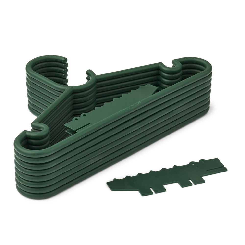 Liewood Falton hängare 8-pack Garden green 1147