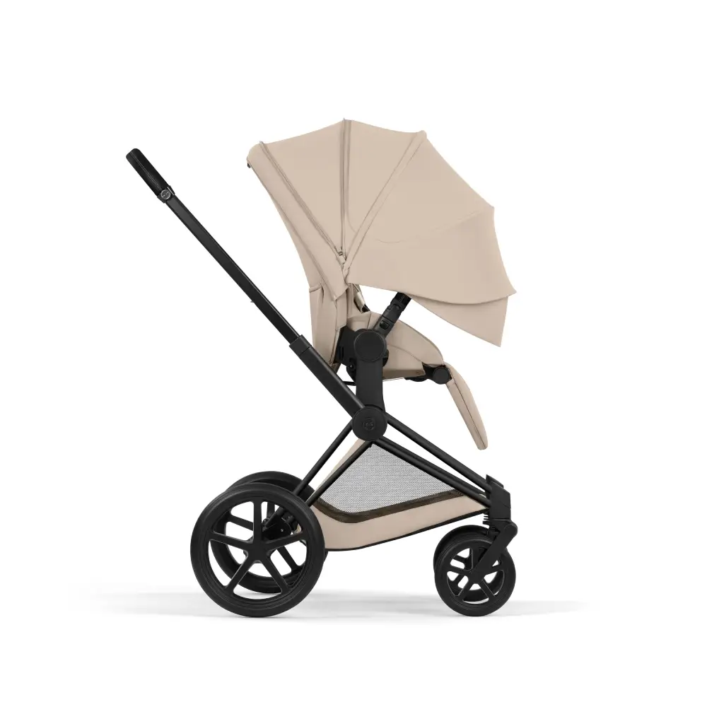 Cybex Priam Barnvagn Matt Black/Cozy Beige