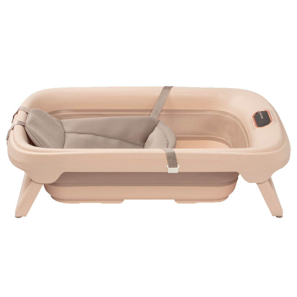 Maxi-Cosi Indigo Plus badbalja + insats för nyfödd Muted Terra