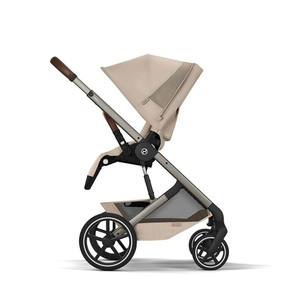Cybex Balios s lux tpe incl. hopfällbar liggdel almond beige