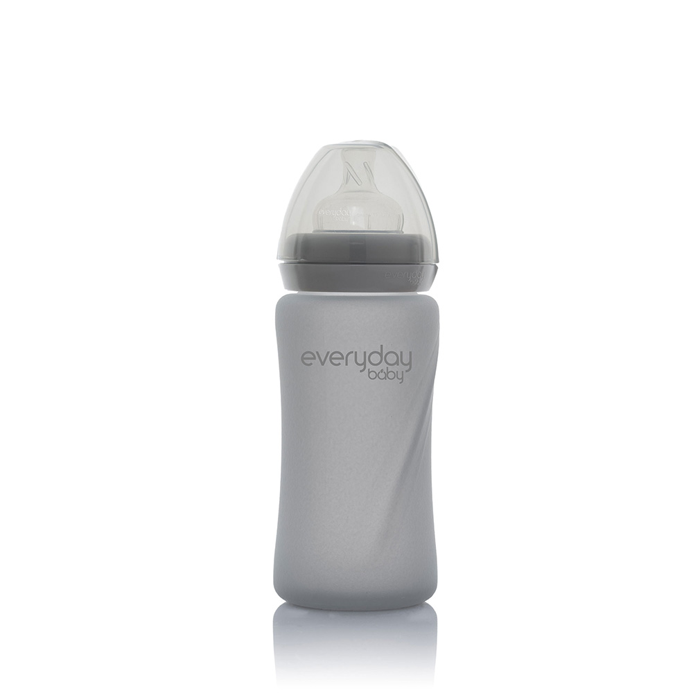 Everyday Baby nappflaska Healthy + 240 ml -  Quiet Gray