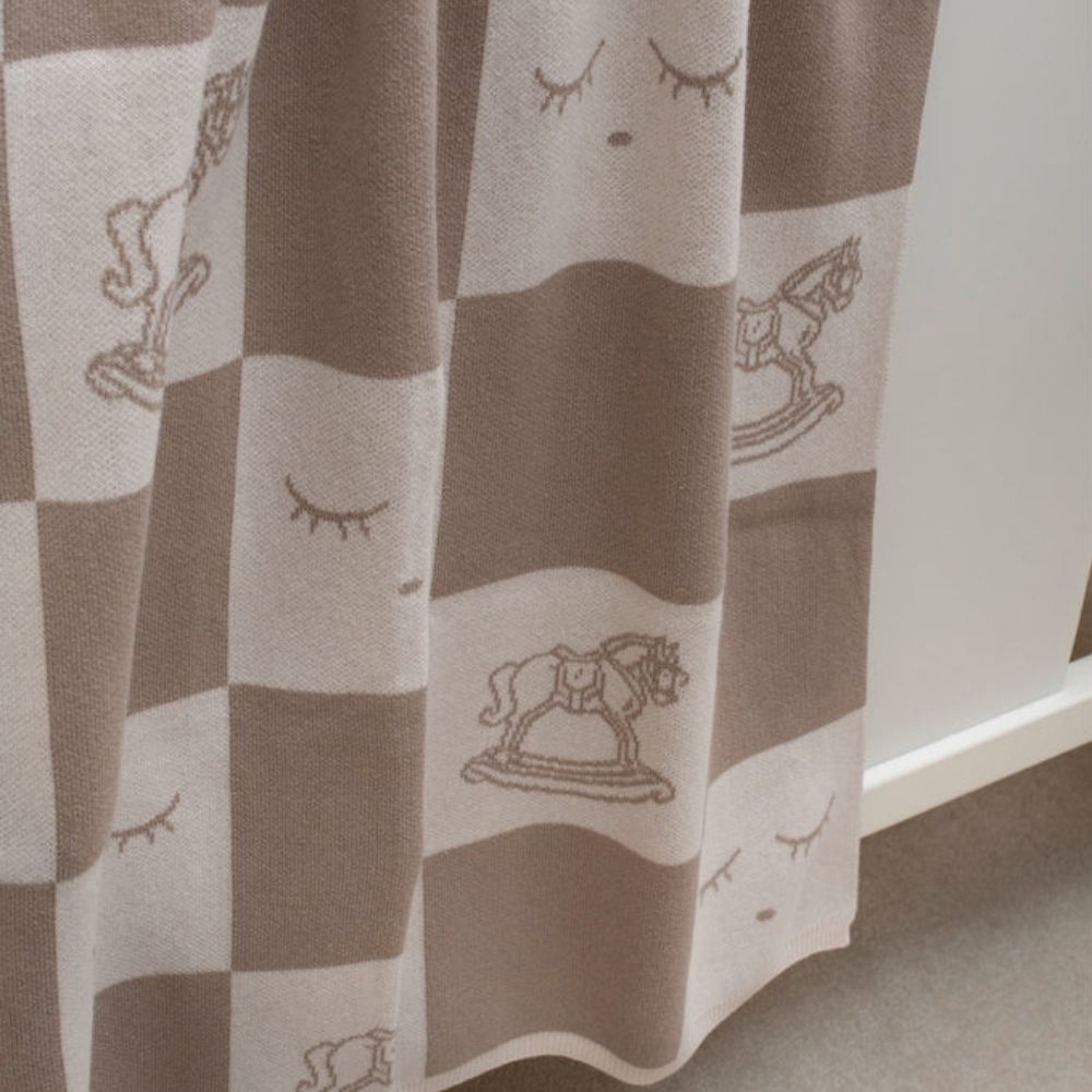 Livly Filt med Gunghästar