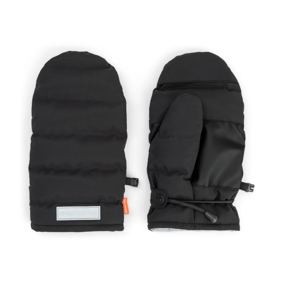 Done by Deer barnvagnshandskar svarta