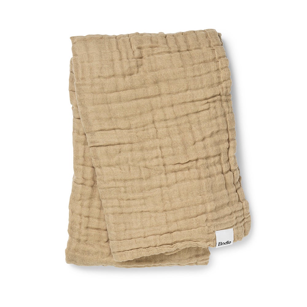 Elodie Details bomullsfilt Pure Khaki