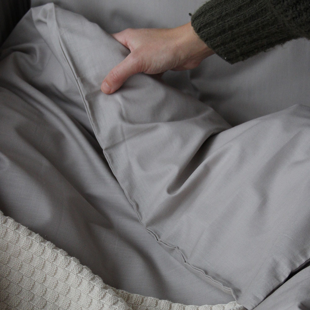 Rätt Start Påslakanset spjälsäng grå