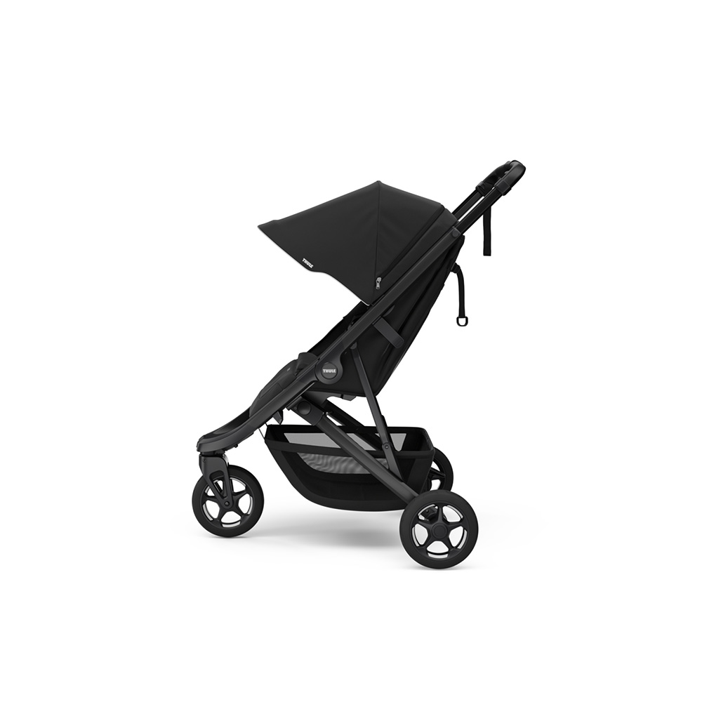 Thule Spring 2 Barnvagn Black on Black