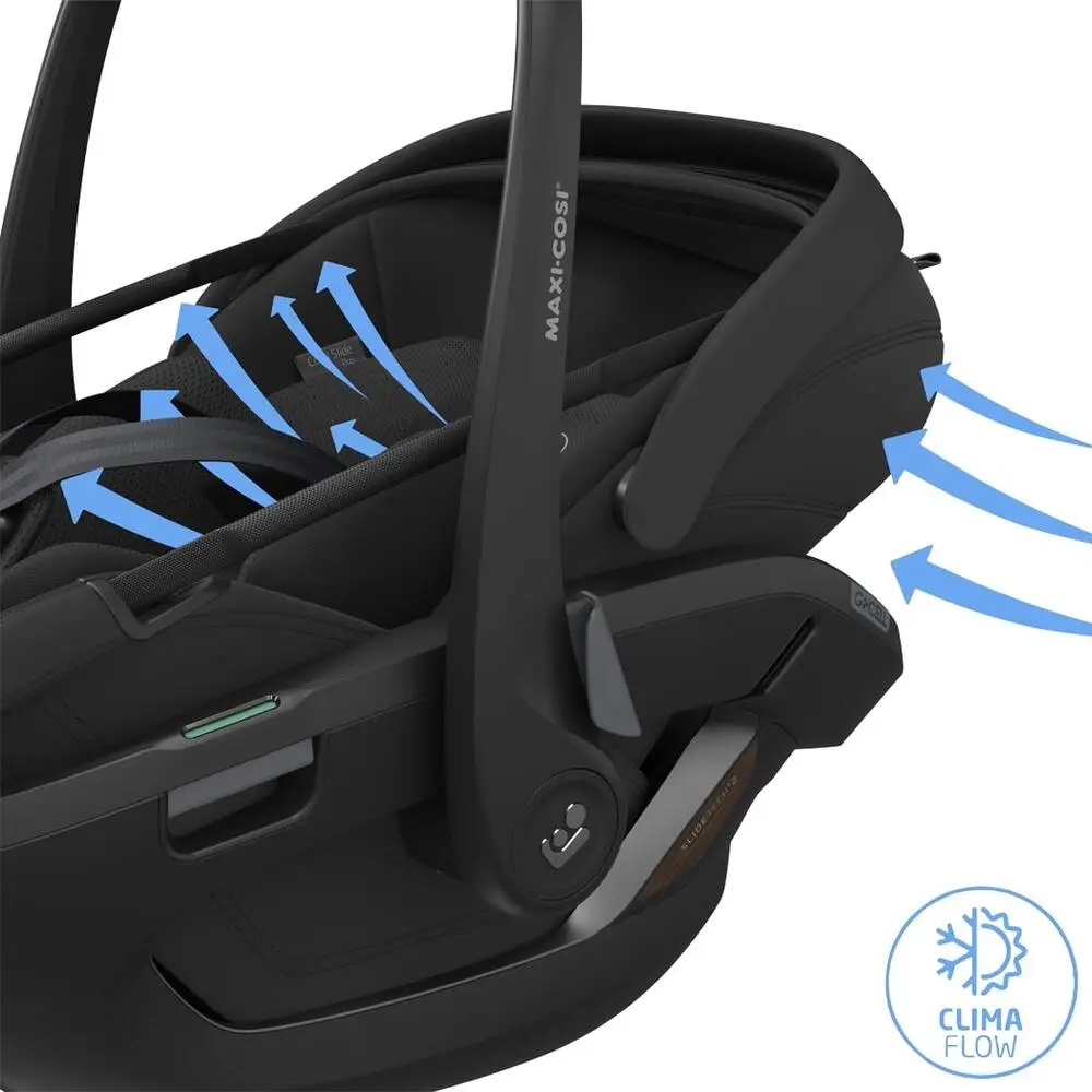 Maxi-Cosi Coral Slide Pro Babyskydd Onyx Black