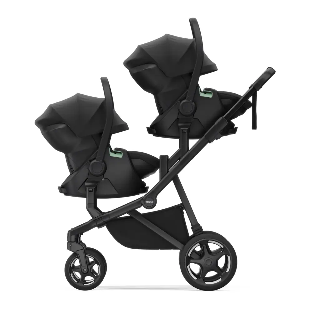 Thule Sleek 2 barnvagn bundle Black