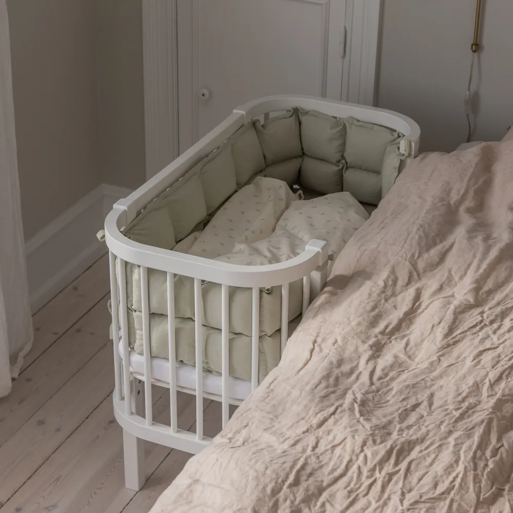 Sebra Bedside Crib Classic white