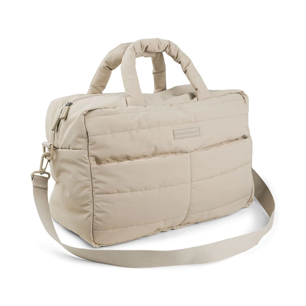 Done by Deer Quilted changing bag Sand