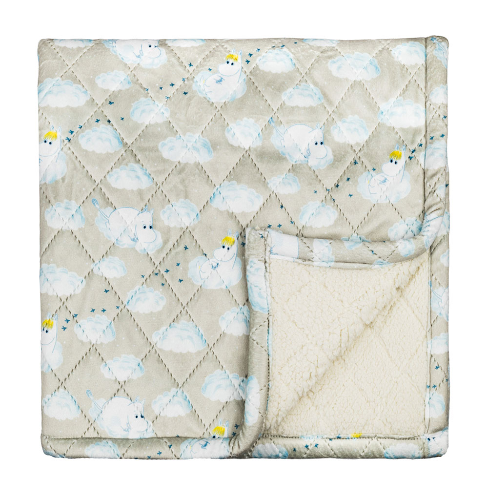 Rätt Start filt Quiltad Mumin Festligheter