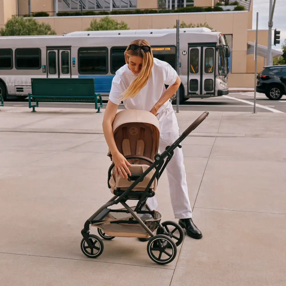 Cybex EEZY S TWIST Barnvagn + 2 TPE Almond Beige