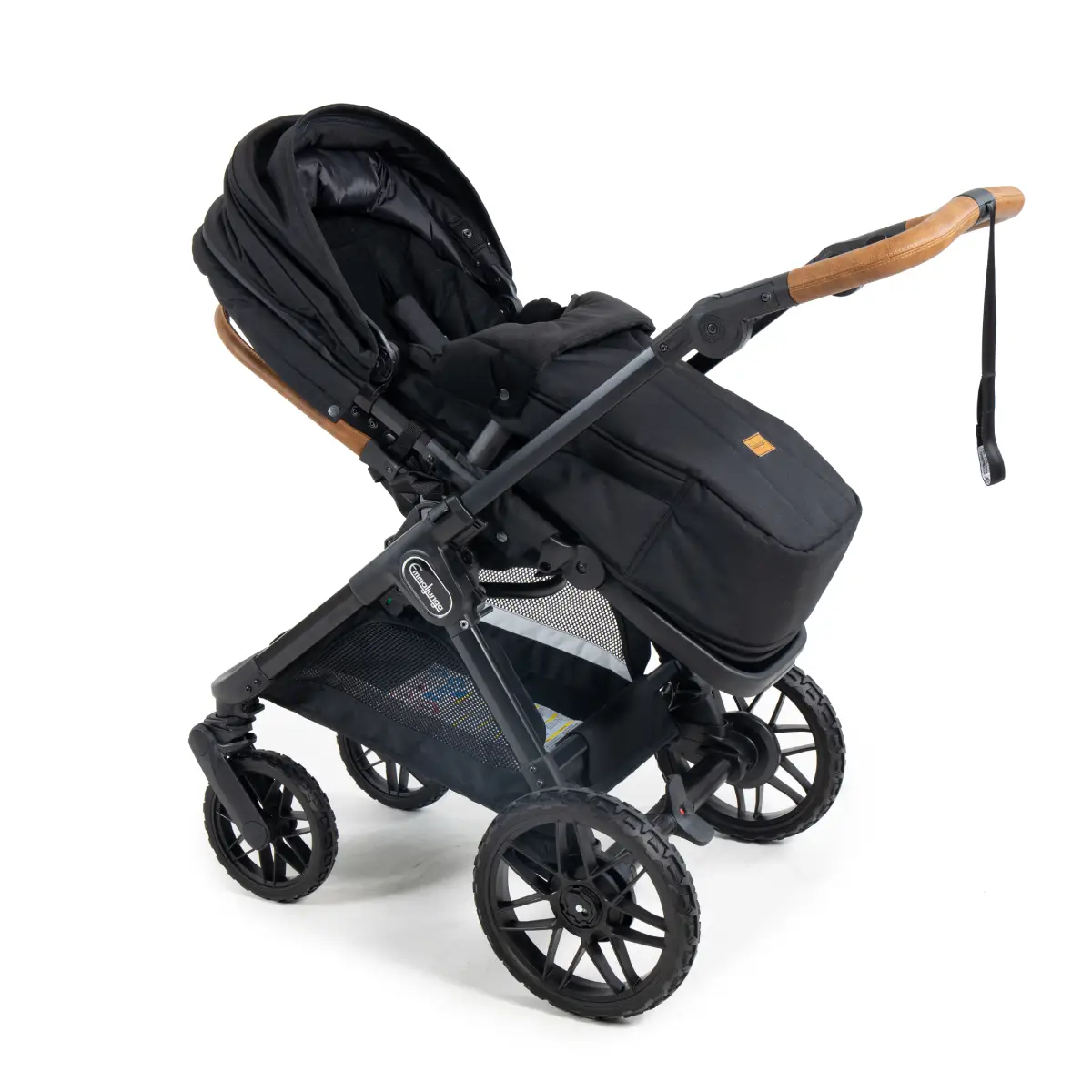 Emmaljunga åkpåse ergo+ Outdoor black MY27