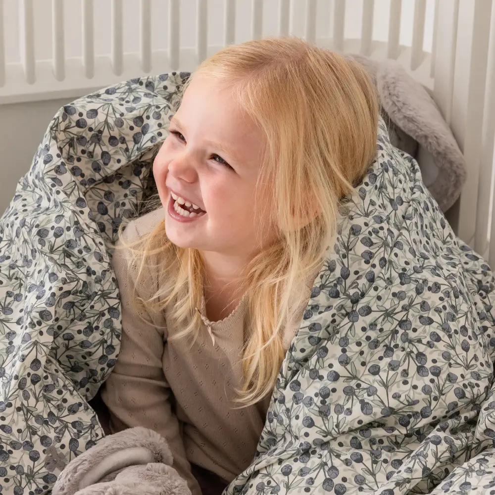 Sebra Påslakanset baby blue olive