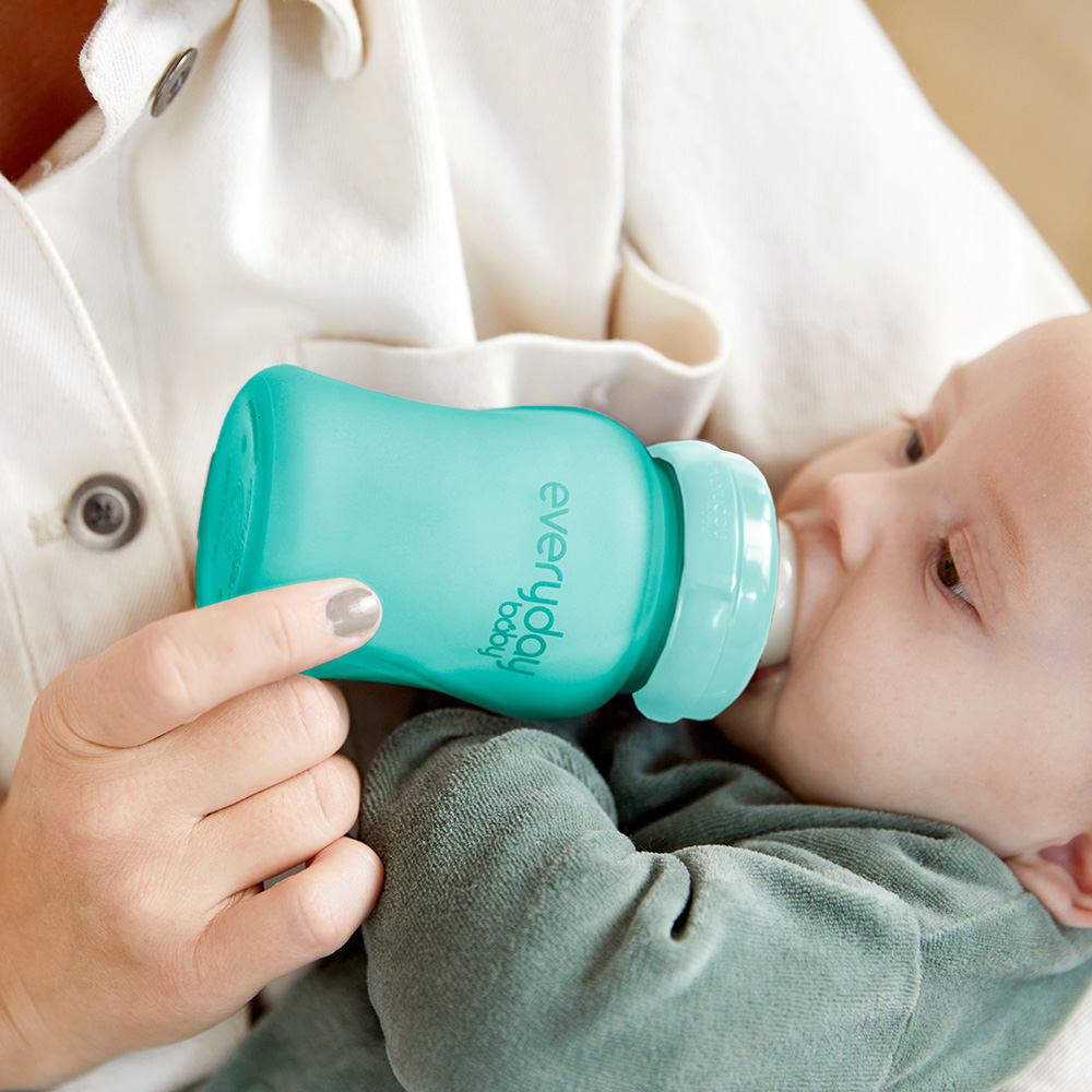 Everyday baby värmeavkännande nappflaska - 150ml Turkos