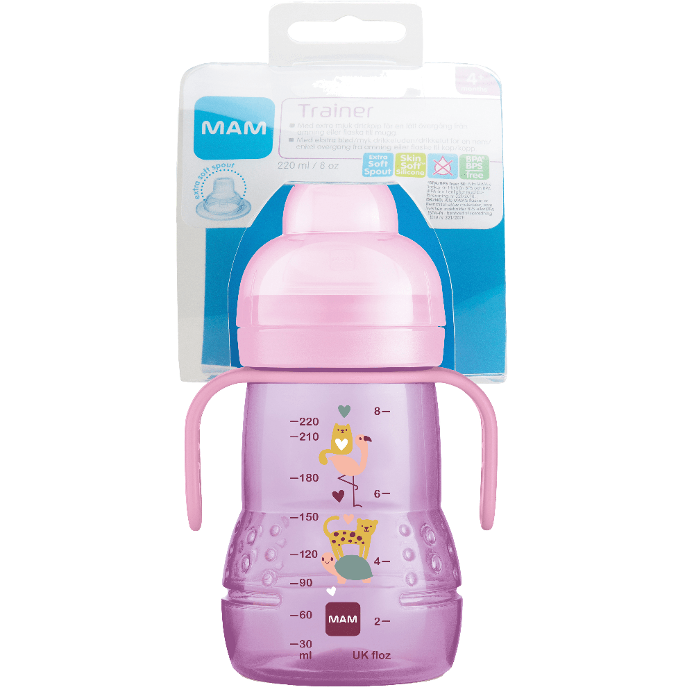 MAM Trainer Nappflaska Rosa