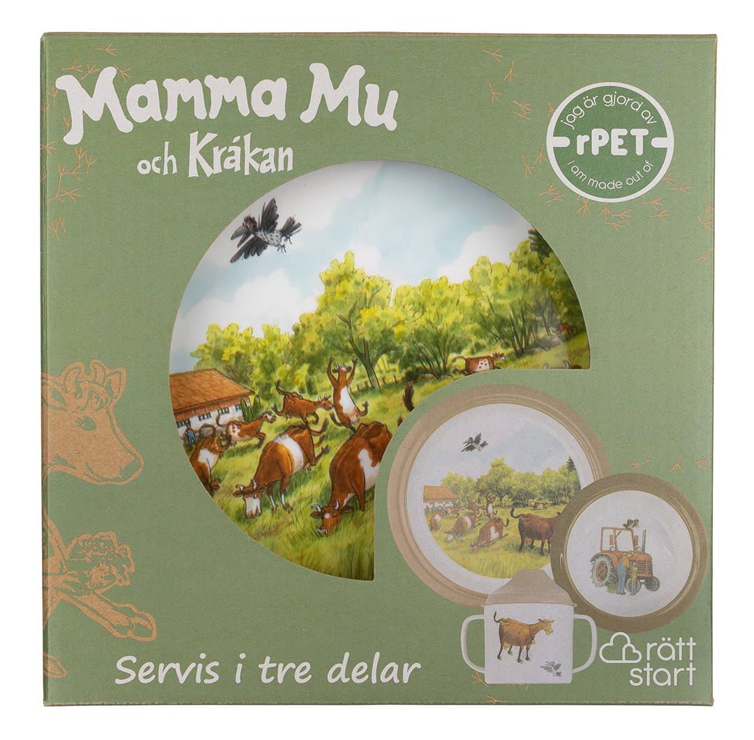 Rätt start Mamma Mu, Barnservis, 3-del