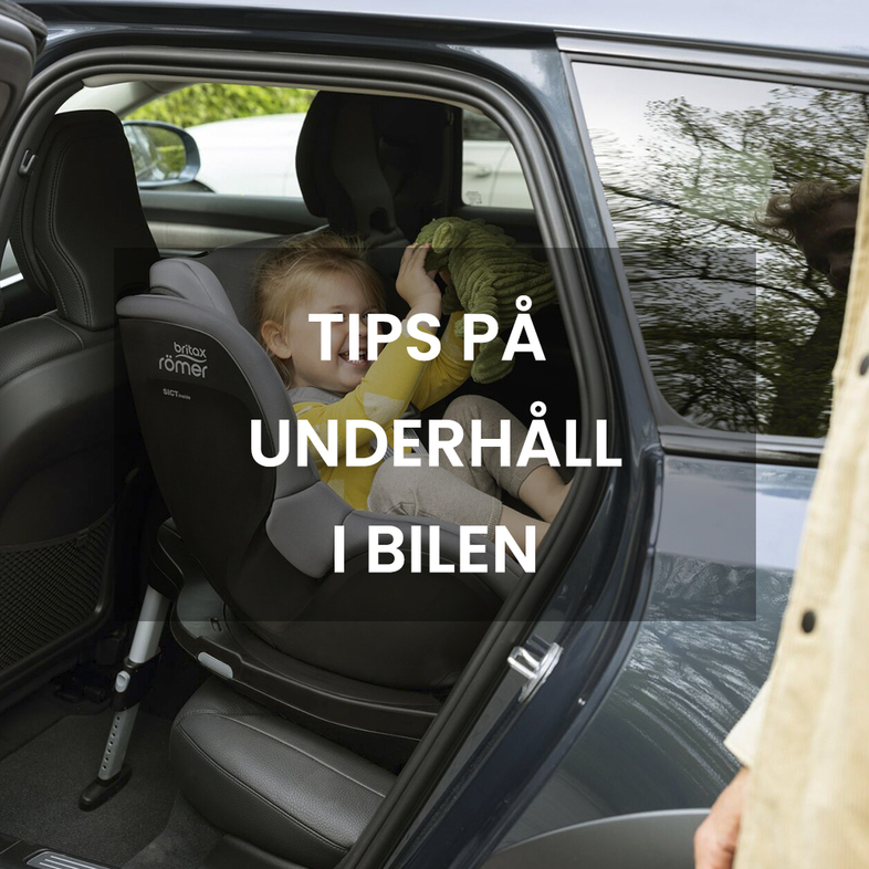 Guide tips till underhåll i bilen till barn