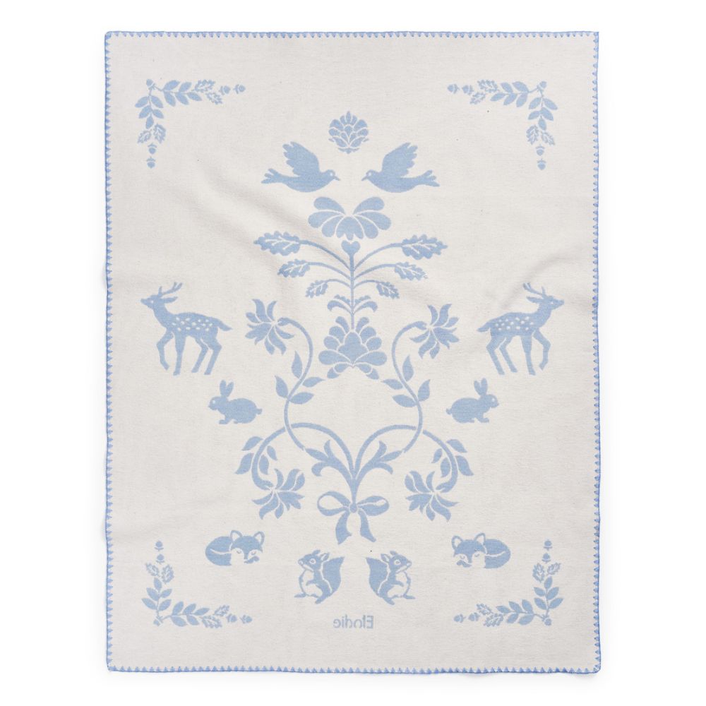 Elodie Details Jacquardfilt Blueberry blue