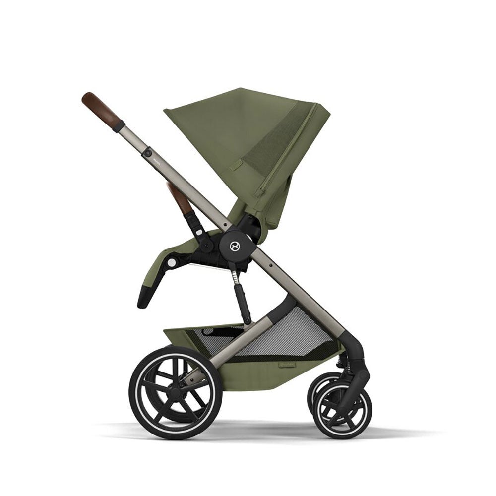 Cybex Balios s lux tpe incl. hopfällbar liggdel moss green