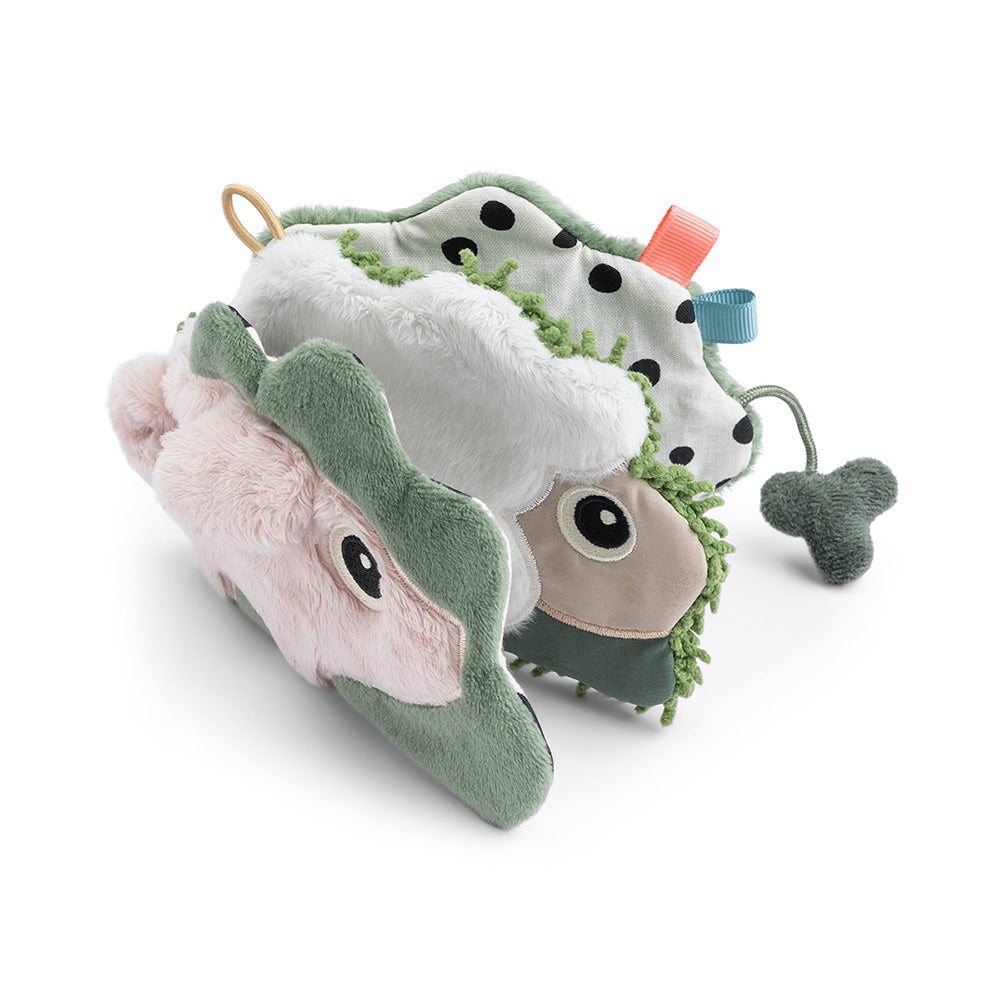 Done by Deer Sensory baby book Tiny farm Colour mix