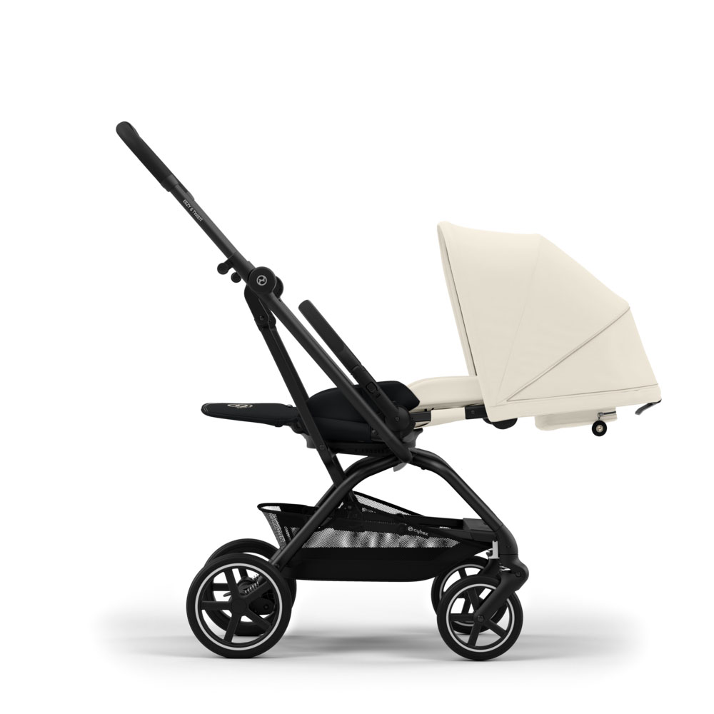Cybex Eezy S Twist vändbar sulky Canvas White
