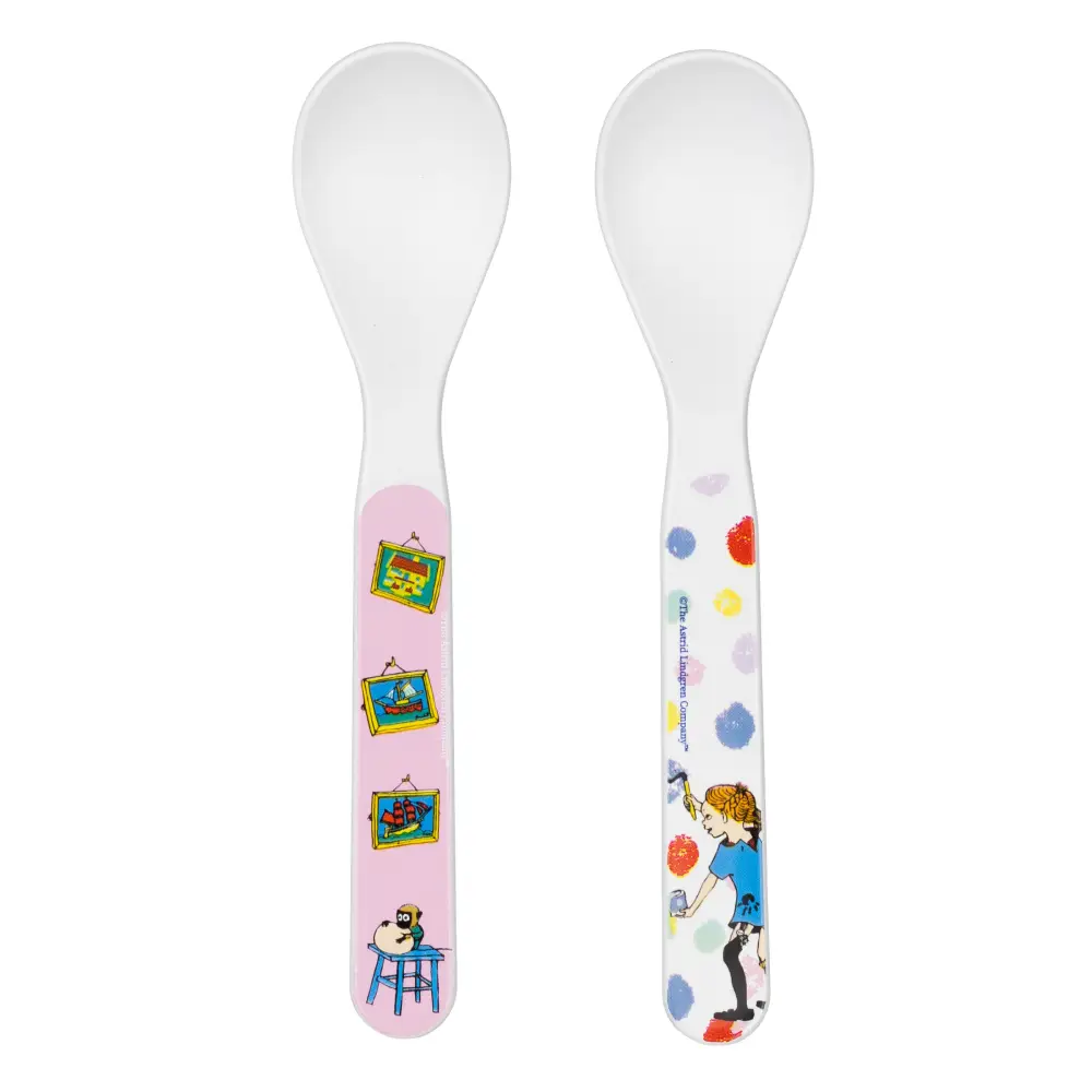 Rätt start Pippi Födelsedag Skedar 2-pack